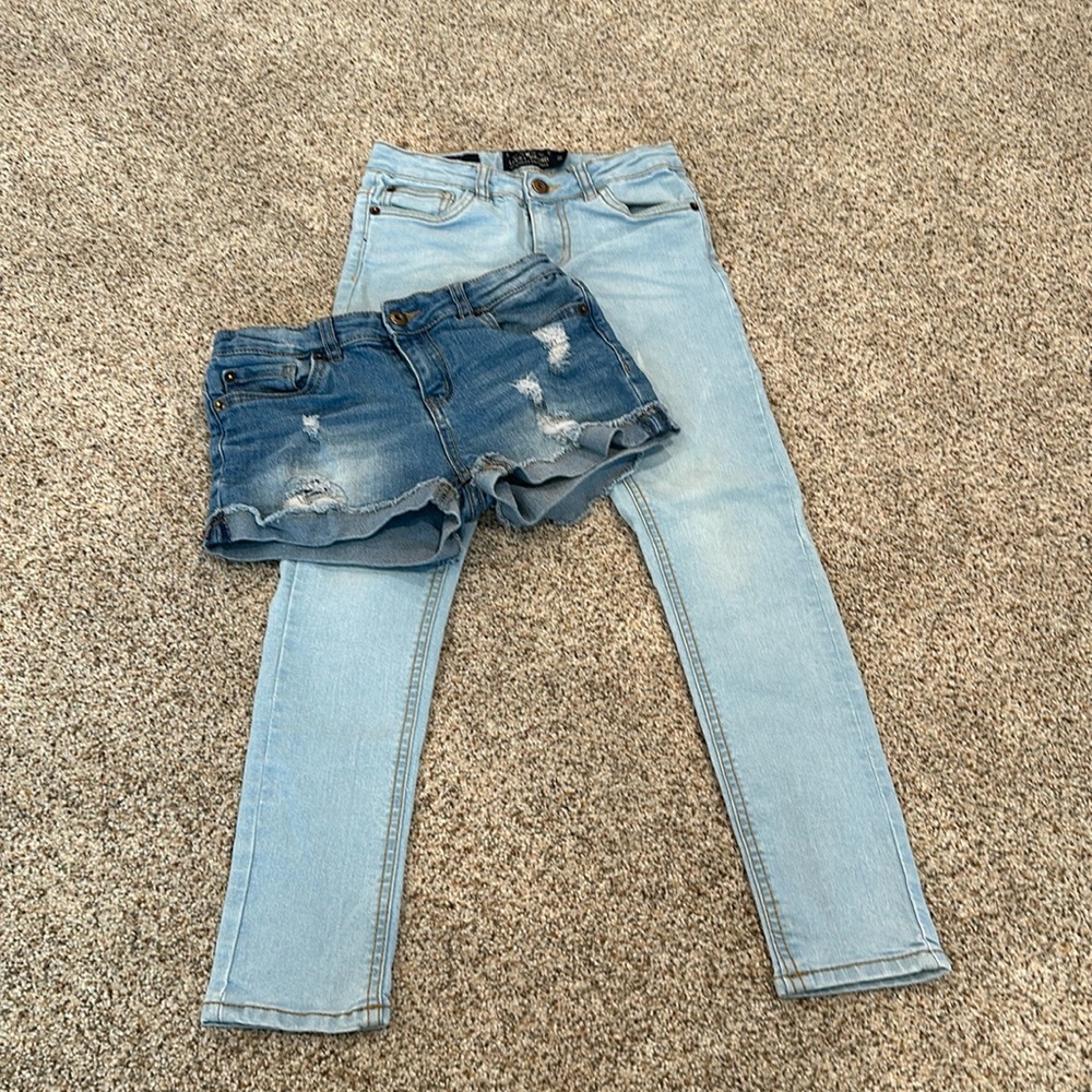 Lucky Brand Jean and Short Set
